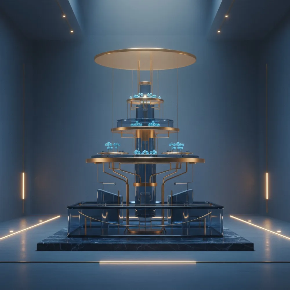 Ilustración de un Community Manager gestionando múltiples plataformas de redes sociales